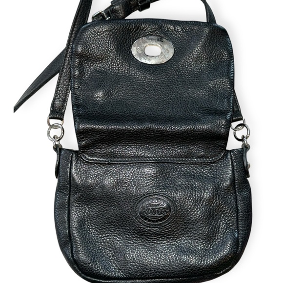 ROOTS Leather Cross Body Purse - Picture 5 of 5